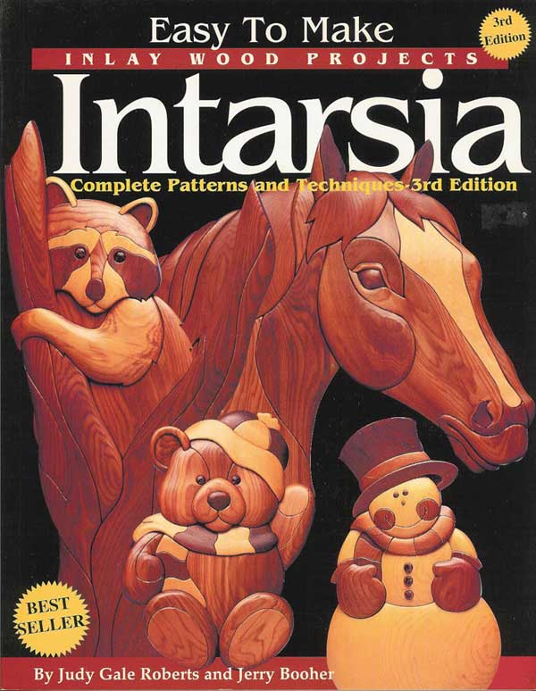 На страницу. Название: Easy to Make Inlay Wood Projects-Intarsia: A